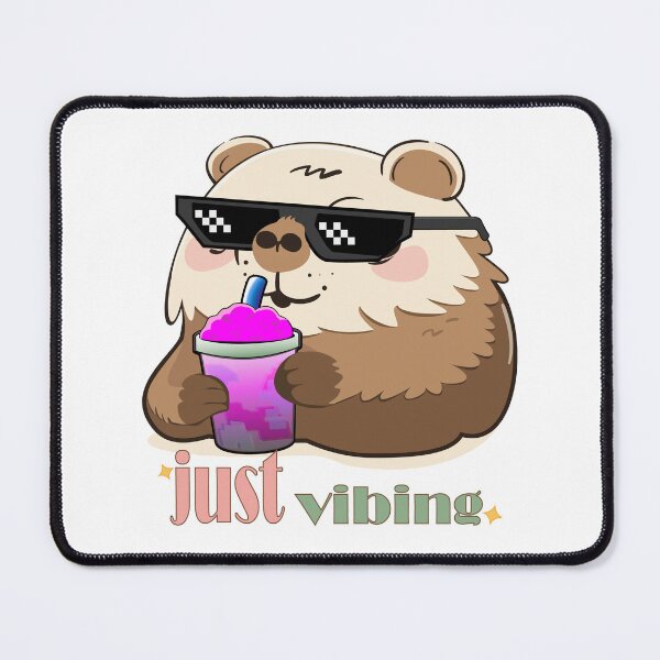 Item preview, Capybara Just Vibing designed and sold by Kanom-Tom.