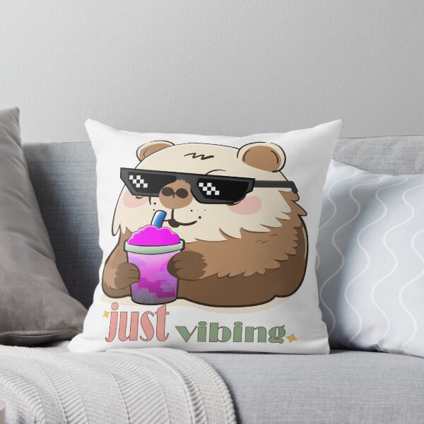 Item preview, Capybara Just Vibing designed and sold by Kanom-Tom.
