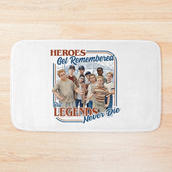 Item preview, Heroes Get Remembered But Legends Never Die The Sandlot designed and sold by JustuKitties.