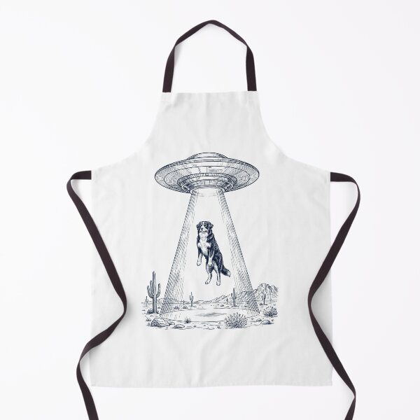 Item preview, Vintage Bernese Mountain Dog UFO Alien Western Dog Mom Dad Lover designed and sold by TerryConnells.