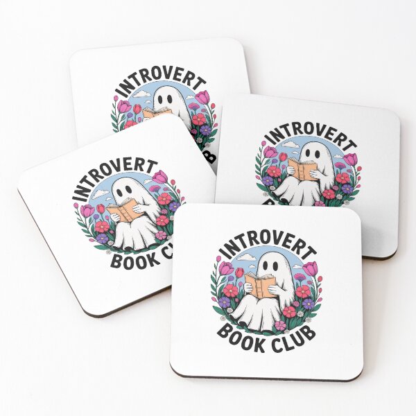 Item preview, Introvert Book Club Ghost Reading designed and sold by Peter Stawicki.