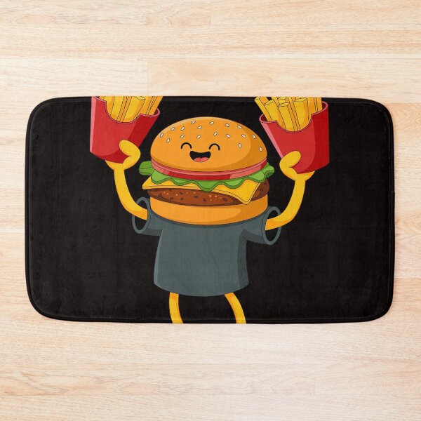 Item preview, Burger Fries Food Snatch Squat Barbell Weight designed and sold by Rising-smoke.
