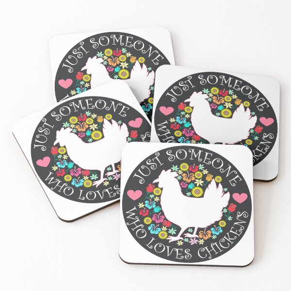 Item preview, Just Someone Who Loves Chickens designed and sold by Jaudaux Designs.