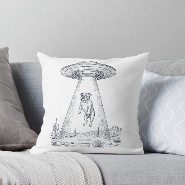 Item preview, Vintage Bulldog UFO Alien Western Dog Mom Dad Lover designed and sold by TerryConnells.