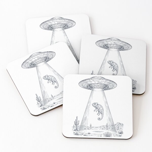 Item preview, Vintage Chameleon UFO Alien Western Animal Lover designed and sold by TerryConnells.