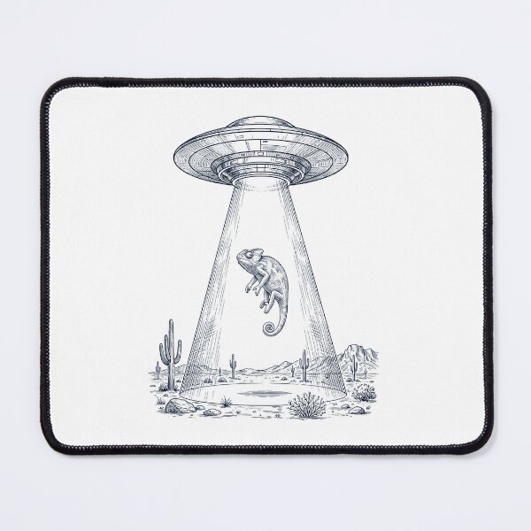 Item preview, Vintage Chameleon UFO Alien Western Animal Lover designed and sold by TerryConnells.