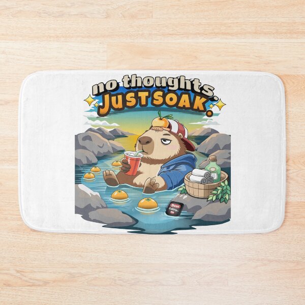 Item preview, capybara  just soak designed and sold by Kanom-Tom.