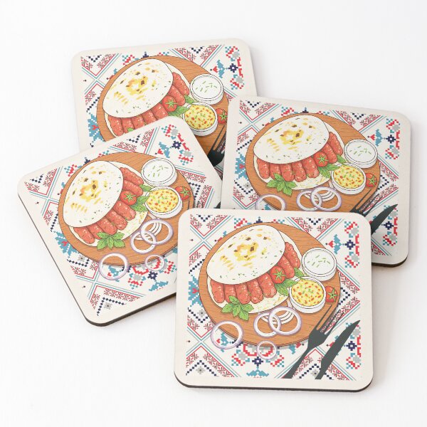 Item preview, Serbia Cevapi Wall Art designed and sold by SurfolioPrints.