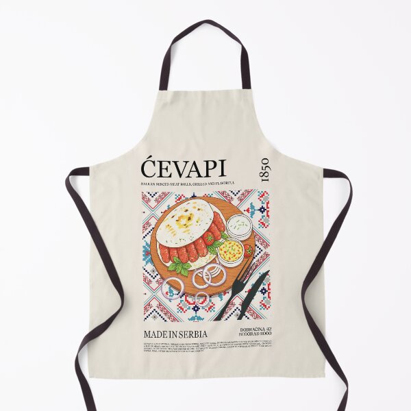 Item preview, Serbia Cevapi Wall Art designed and sold by SurfolioPrints.