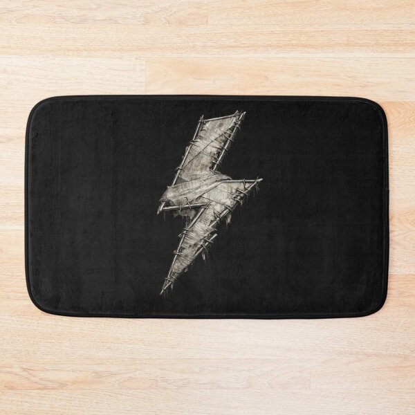 Item preview, Rag-Stitched Lightning Bolt Symbol designed and sold by jgvisualarts.