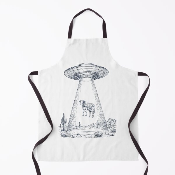 Item preview, Vintage Cow UFO Alien Western Animal Lover designed and sold by TerryConnells.