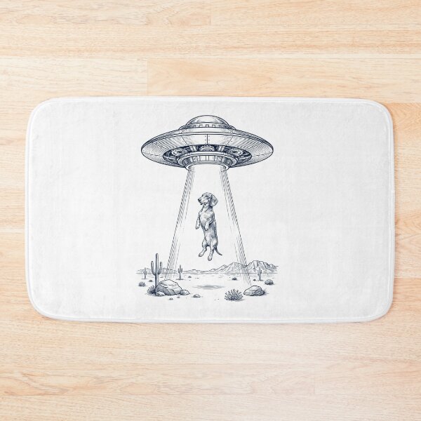 Item preview, Vintage Dachshund UFO Alien Western Dog Mom Dad Lover designed and sold by TerryConnells.