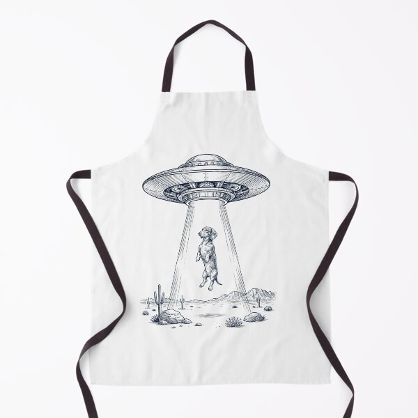 Item preview, Vintage Dachshund UFO Alien Western Dog Mom Dad Lover designed and sold by TerryConnells.