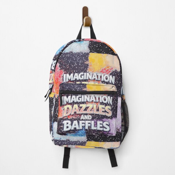 Item preview, imagination dazzles 1 bubbly alpha colorful typographic abstract designed and sold by SmashingDeals.