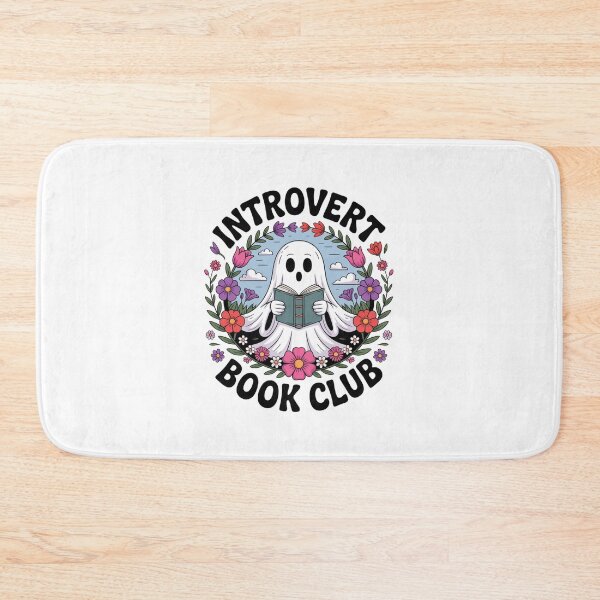 Item preview, Introvert Book Club Ghost Reading Cottage Core designed and sold by Peter Stawicki.