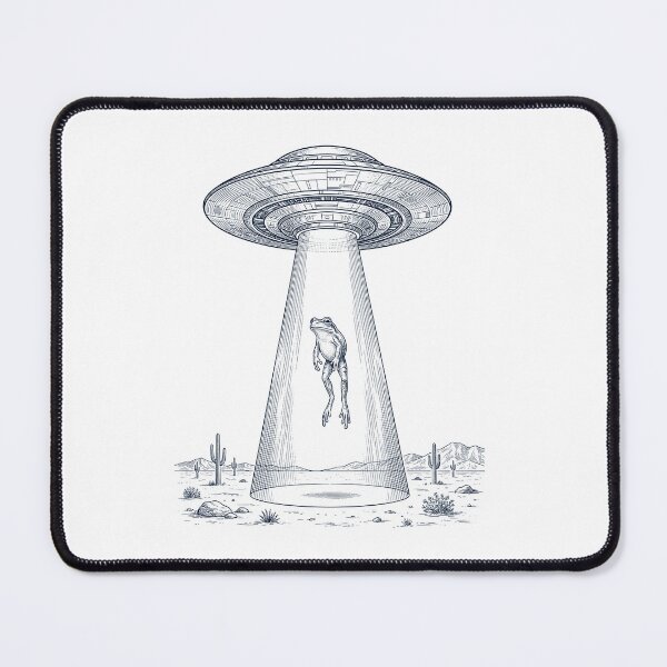 Item preview, Vintage Frog UFO Alien Western Animal Lover designed and sold by TerryConnells.