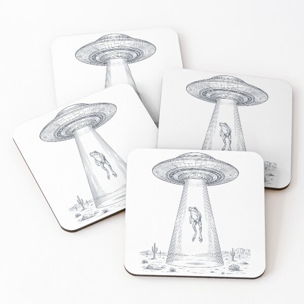 Item preview, Vintage Frog UFO Alien Western Animal Lover designed and sold by TerryConnells.