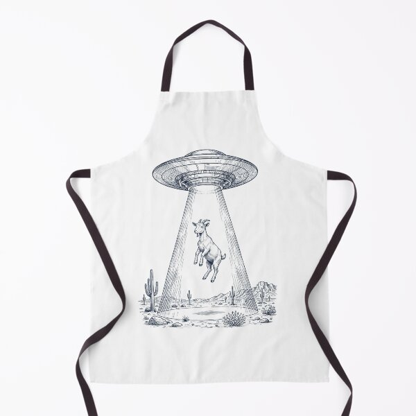 Item preview, Vintage Goat UFO Alien Western Animal Lover designed and sold by TerryConnells.