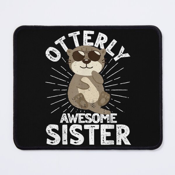 Item preview, otterly awesome funny otter sea animal retro designed and sold by 3INEKMIZAN.