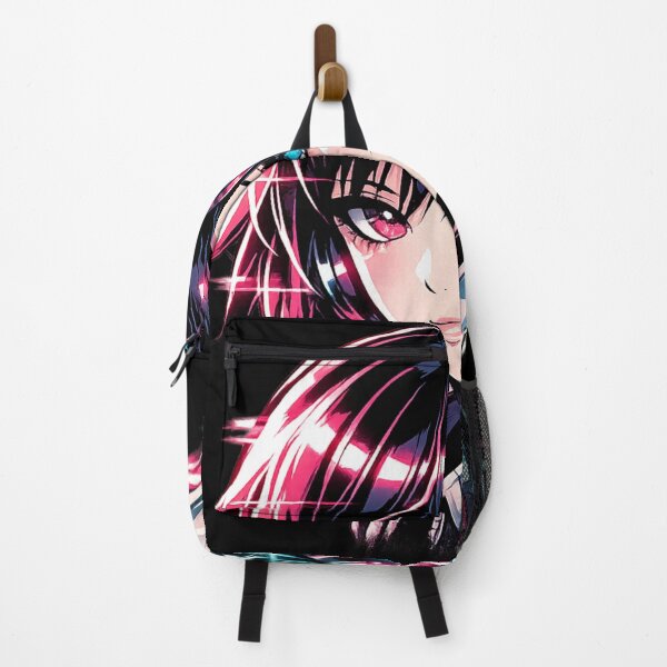 Item preview, Cyberpunk Anime Girl Headphones Neon Aesthetic | Vaporwave Futuristic Waifu Illustration designed and sold by JonelCrafts.