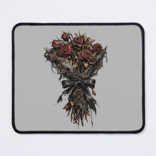 Item preview, Tattered Bouquet of Dried Red Roses designed and sold by jgvisualarts.