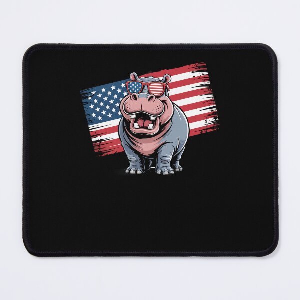 Item preview, Vintage Hippo USA Flag Sunglasses designed and sold by Dressed For Duty.