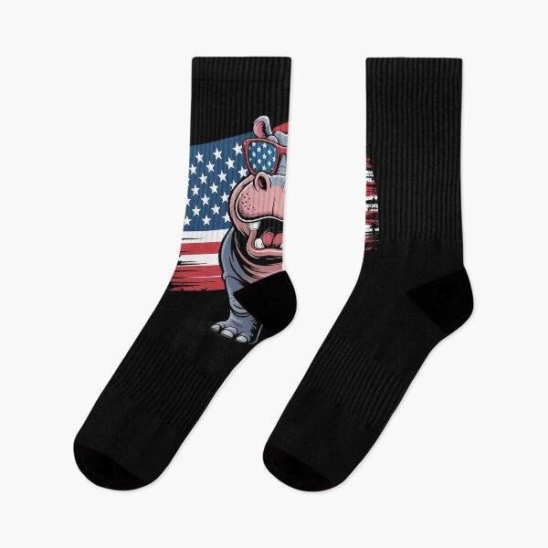 Item preview, Vintage Hippo USA Flag Sunglasses designed and sold by Dressed For  Duty.