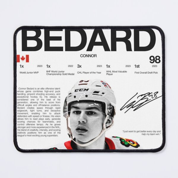 Item preview, Connor Bedard designed and sold by Skeleton Hockey Department .