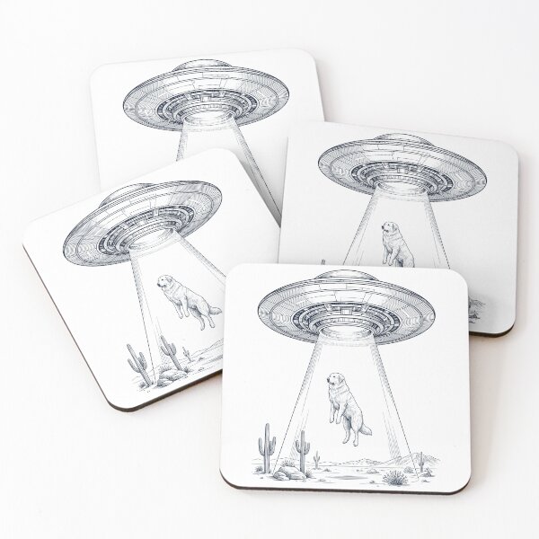 Item preview, Vintage Great Pyrenees UFO Alien Western Dog Mom Dad Lover designed and sold by TerryConnells.