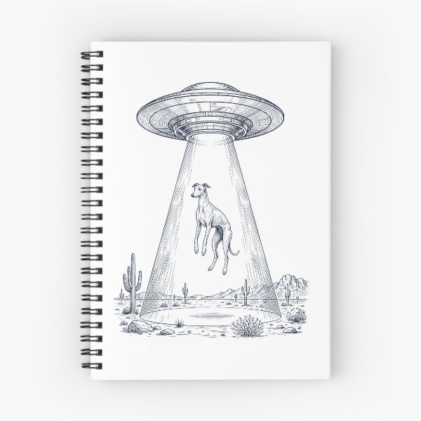 Item preview, Vintage Greyhound UFO Alien Western Dog Mom Dad Lover designed and sold by TerryConnells.