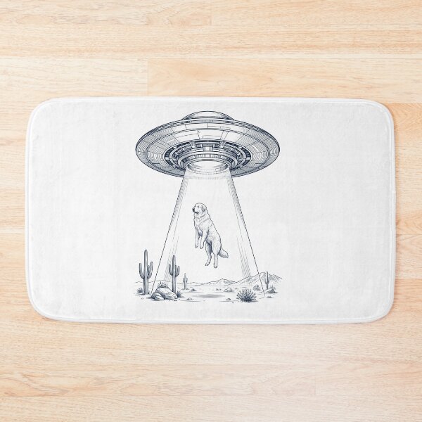 Item preview, Vintage Great Pyrenees UFO Alien Western Dog Mom Dad Lover designed and sold by TerryConnells.