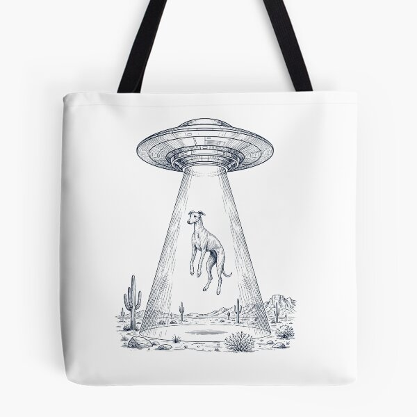 Artikelvorschau, Vintage Greyhound UFO Alien Western Hund Mama Papa Liebhaber entworfen und verkauft von TerryConnells.