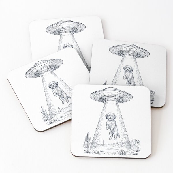 Item preview, Vintage Havanese UFO Alien Western Dog Mom Dad Lover designed and sold by TerryConnells.