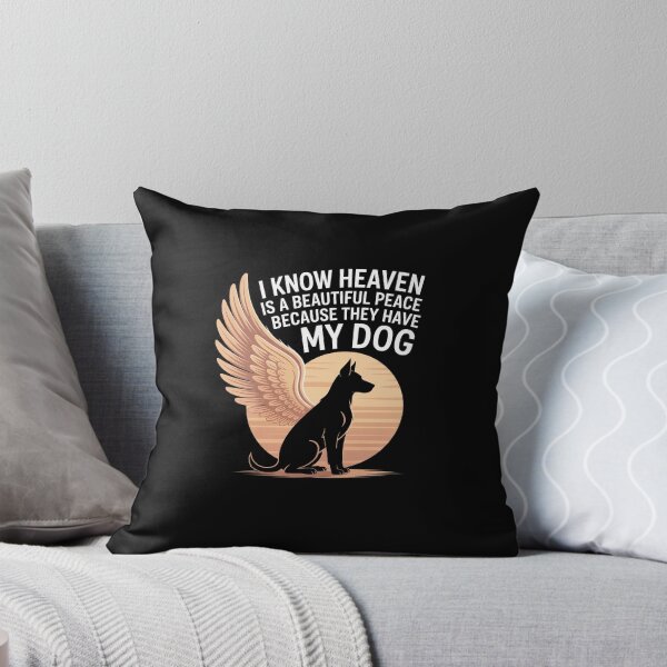Item preview, I Know Heaven Is A Beautiful Place Because They Have My Dog designed and sold by Dressed For  Duty.