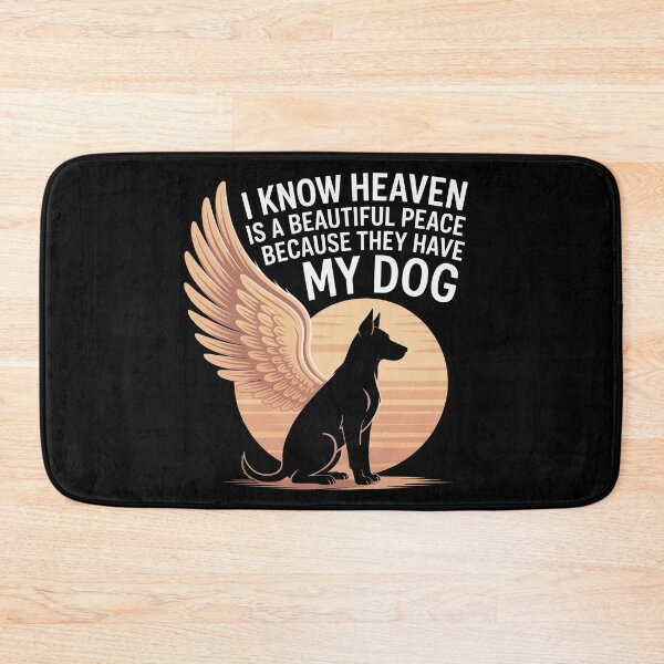 Item preview, I Know Heaven Is A Beautiful Place Because They Have My Dog designed and sold by Dressed For  Duty.