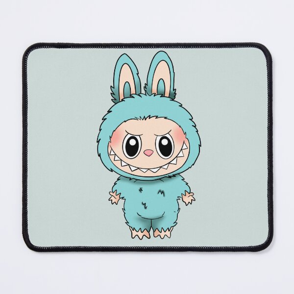 Item preview, Labubu monster aqua color designed and sold by RavenAMarie .