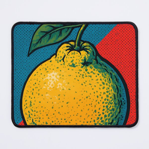Item preview, Retro Pop Art Ugli Fruit | Vibrant Exotic Citrus Illustration | Bold Tropical Hybrid Fruit Aesthetic Design designed and sold by PaintedPixels01.
