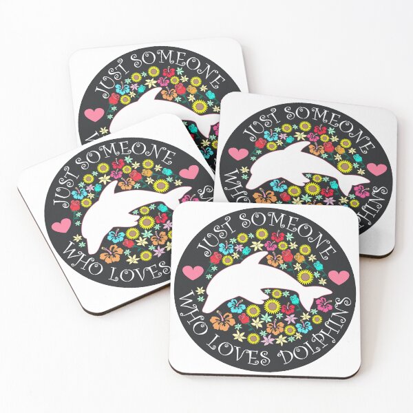 Item preview, Just Someone Who Loves Dolphins designed and sold by Jaudaux Designs.