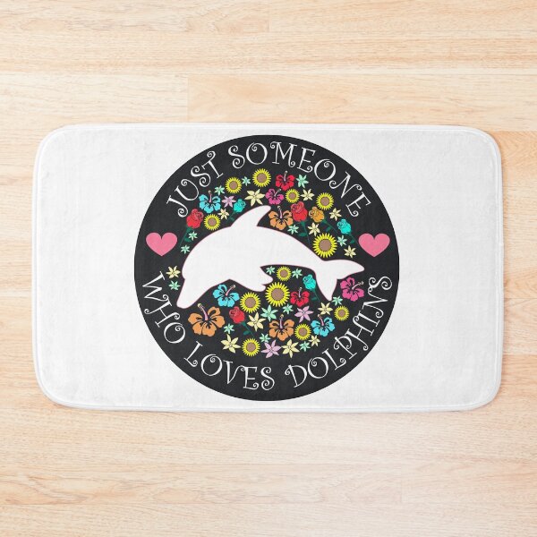 Item preview, Just Someone Who Loves Dolphins designed and sold by Jaudaux Designs.