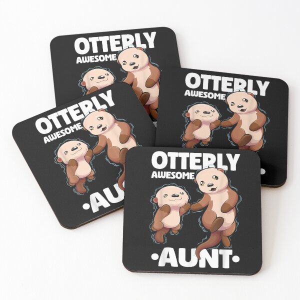 Item preview, otterly awesome funny otter sea animal retro designed and sold by 3INEKMIZAN.
