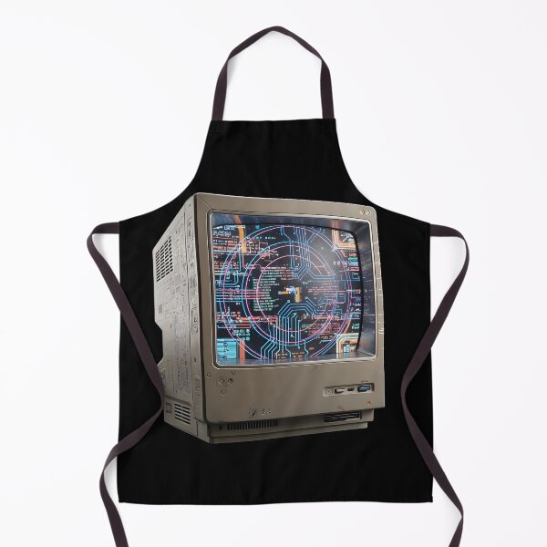 Item preview, CRT Glitch Command: Retro-Computing Nostalgia designed and sold by BGM by AI.