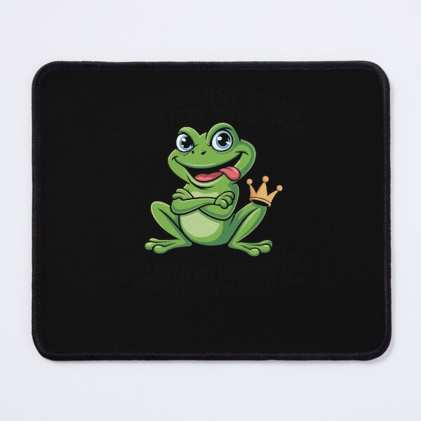 Item preview, How Do You Sleep At Night Knowing People Don't Like You Frog designed and sold by Dressed For  Duty.