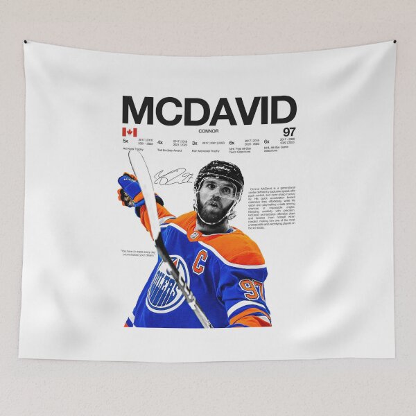 Item preview, Connor McDavid designed and sold by Skeleton Hockey Department .