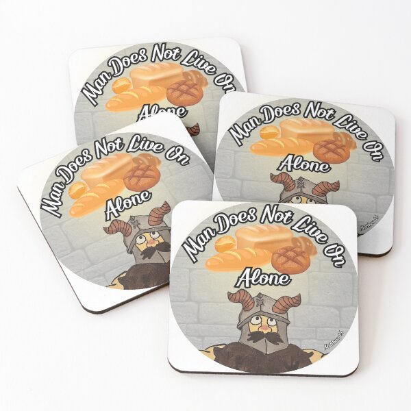Item preview, Man Does Not Live On Bread Alone designed and sold by Faithandfandom.