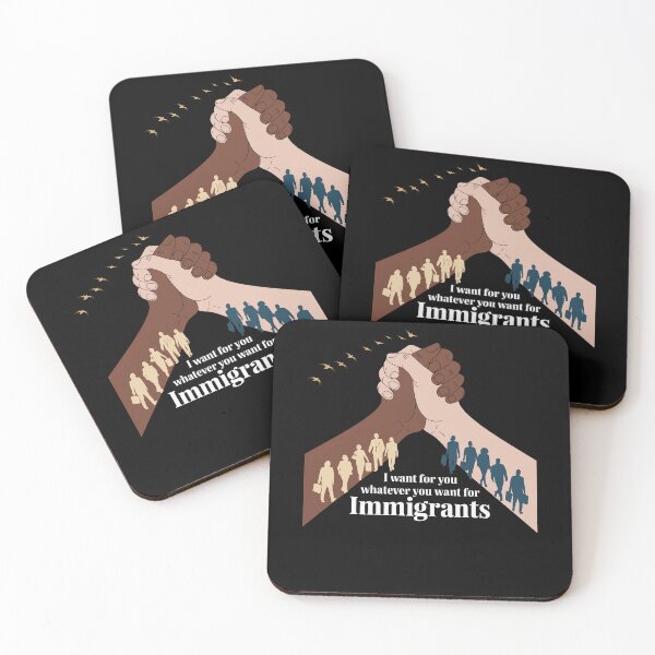 Item preview, I Want For You Whatever You Want For Immigrants Liberty designed and sold by Dressed For  Duty.