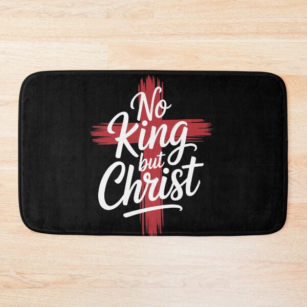 Item preview, No Christian King But Christ Cross God Jesus Faith designed and sold by Dressed For  Duty.