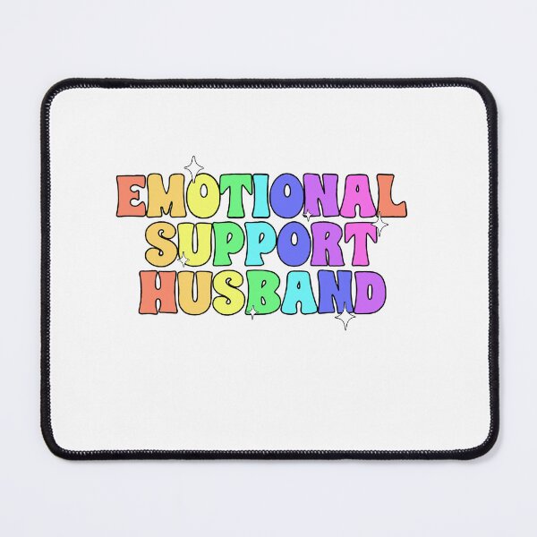 Item preview, Emotional Support Husband designed and sold by SarahMayDoArt.