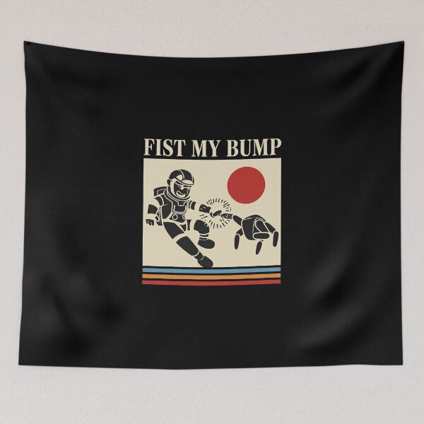 Item preview, Fist my bump Jazz Hands Rocky PHM Retro Vintage designed and sold by AtanacioBridget.