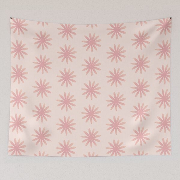 Item preview, A Little Pastel Pink and Beige Flower Pattern designed and sold by Yulia Saraswati.
