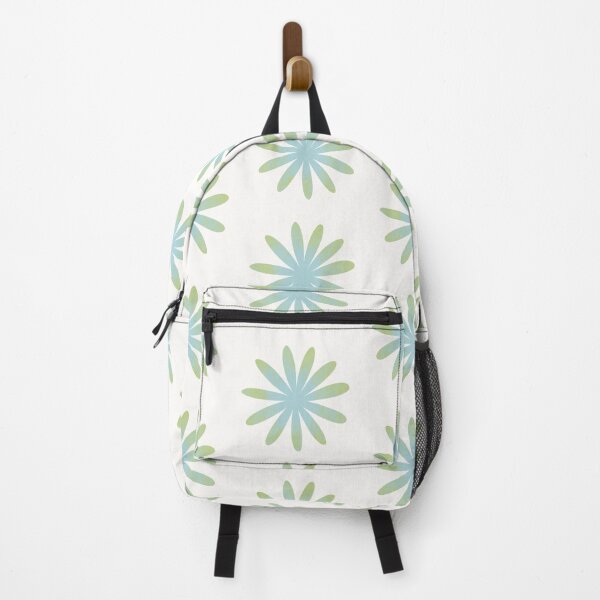 Item preview, A Little Bright Blue and Green Flower Pattern designed and sold by Yulia Saraswati.
